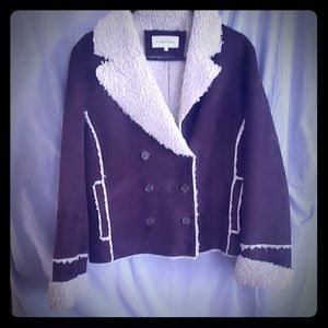 Calvin Klein Shearling Coat